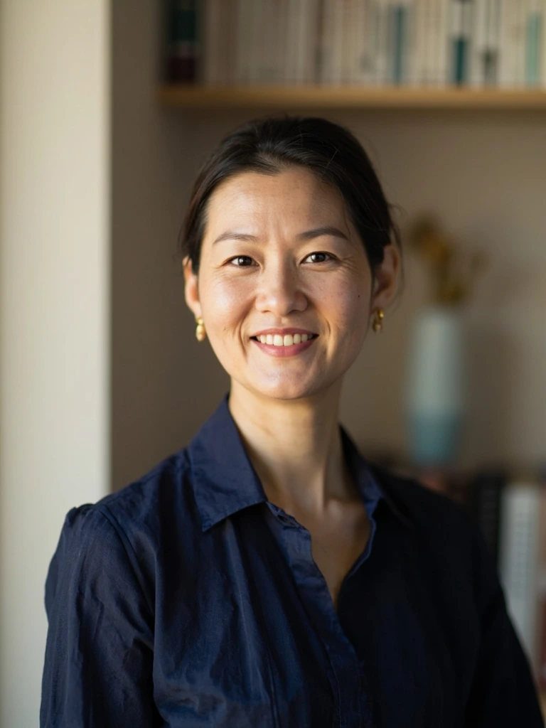 Portrait of Aiko Tanaka, founder and lead specialist at Shiki Japan